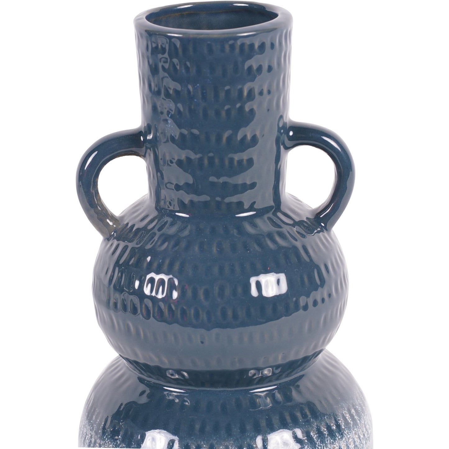 Laneham Stoneware Vase – Blue, Small