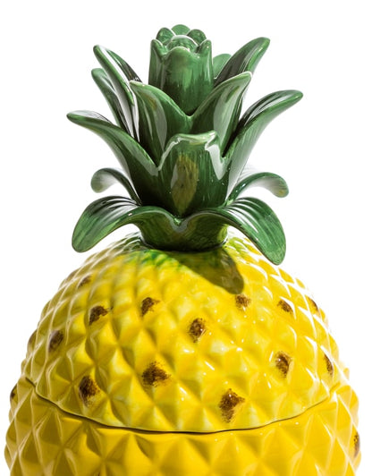 Ceramic Pineapple Storage Jar – Large